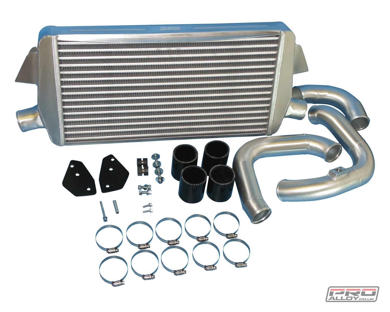 Audi TT 8N Mk1 Intercooler Kit Intercooler 180bhp Satin Silver Without logo - Pro Alloy