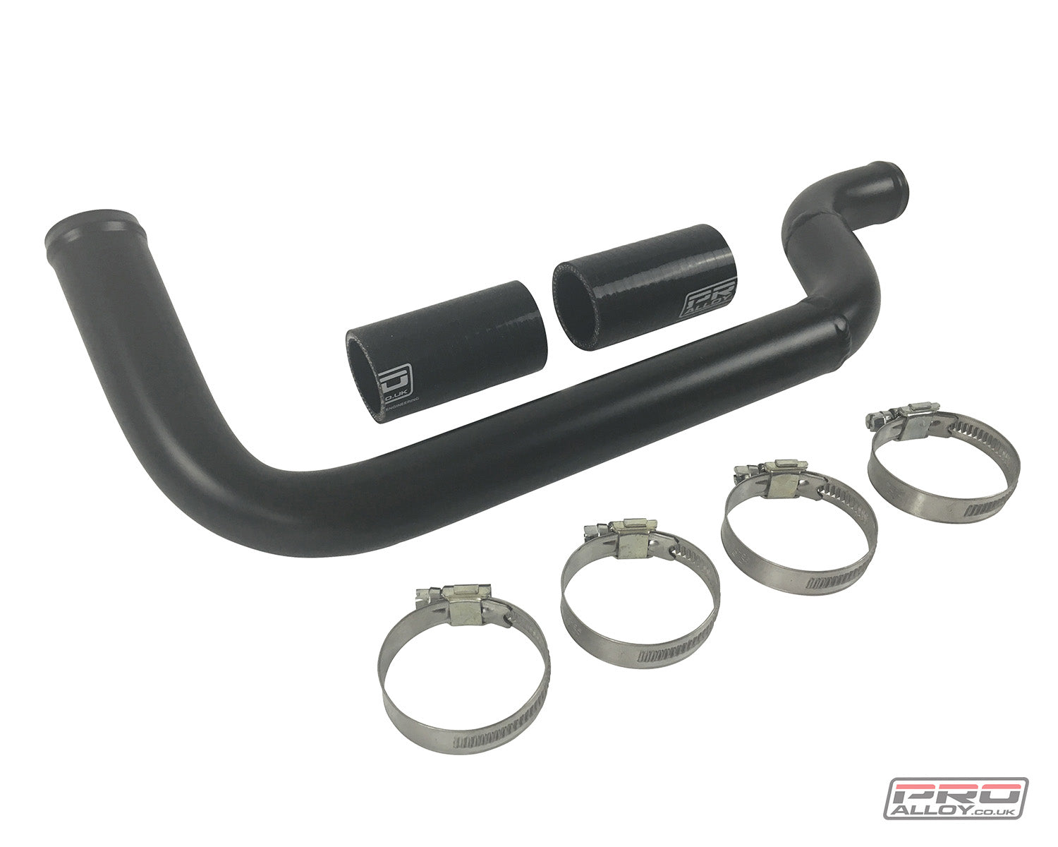 Fiat Coupe Coolant Pipe Kit Pipework Satin Black   - Pro Alloy