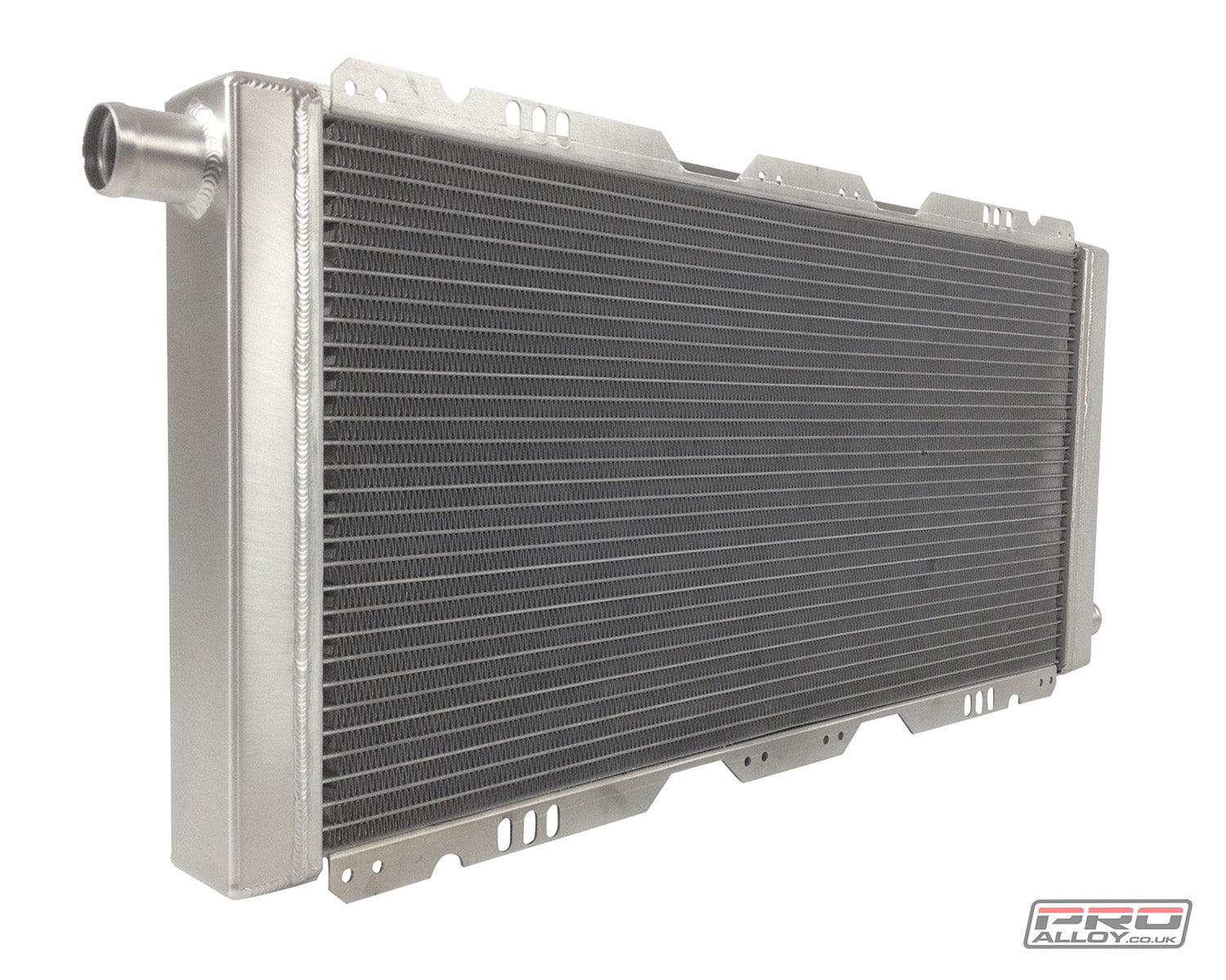 Lotus / VX Single Pass Alloy Radiator Radiator Satin Silver   - Pro Alloy