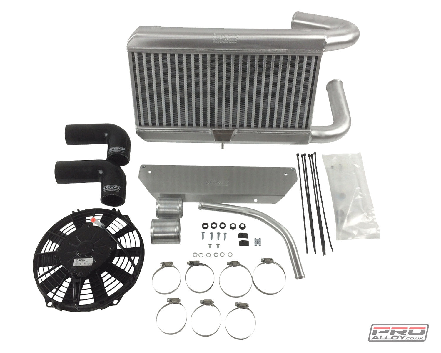 5 GT Turbo Intercooler Intercooler Satin Silver   - Pro Alloy