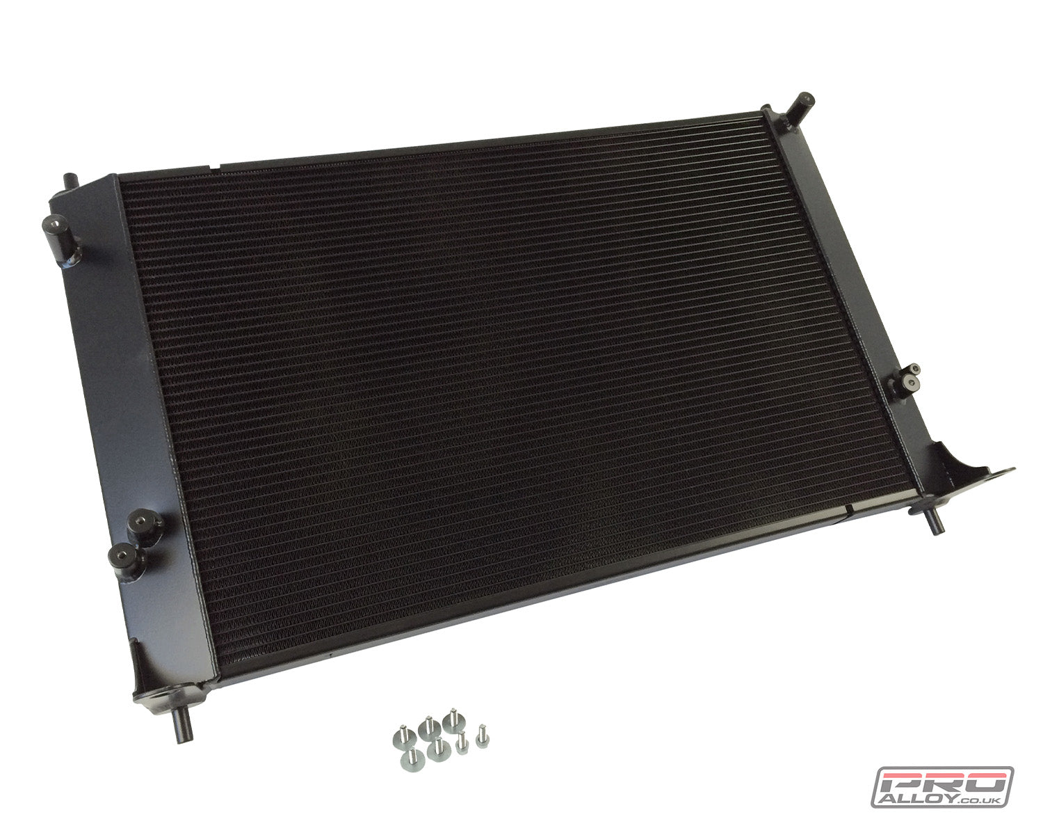 Corsa D VXR Radiator Radiator Satin Black   - Pro Alloy